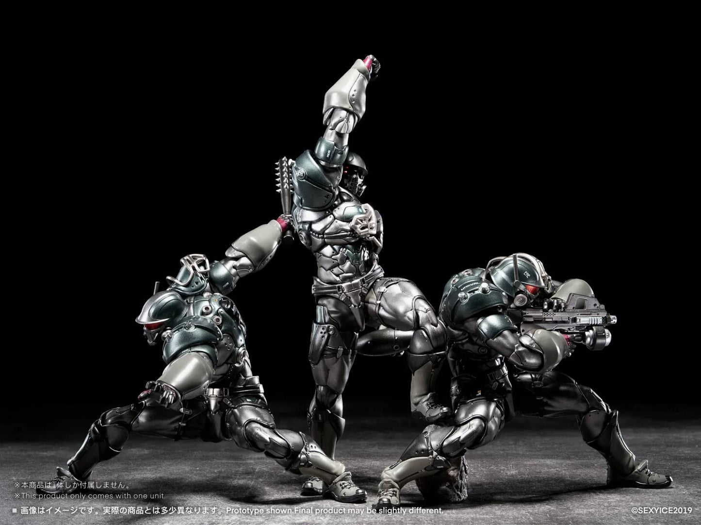SEXYiCE PURE.ICE × VERMIN Series - UNKVAL Assault Type I Smasher Anaconda Strike Ver. 1/12 Scale Action Figure