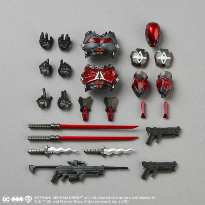 Revoltech Amazing Yamaguchi Arkham Knight Ver.1.5 action figure with bonus part and weapons