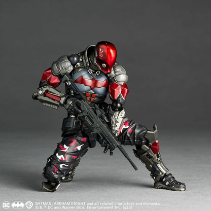 Revoltech Amazing Yamaguchi Arkham Knight Ver.1.5 action figure with bonus part and weapons