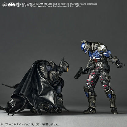 Revoltech Amazing Yamaguchi Arkham Knight Ver.1.5 action figure with bonus part and weapons