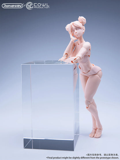 Romankey x COWL 1/12 Super Movable Female Body (White) (Reissue) 1/12 Action Figure