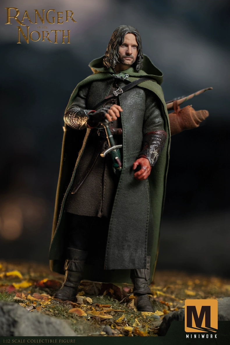 MiniWork 1/12 Lord of the Rings: Aragorn Action Figure