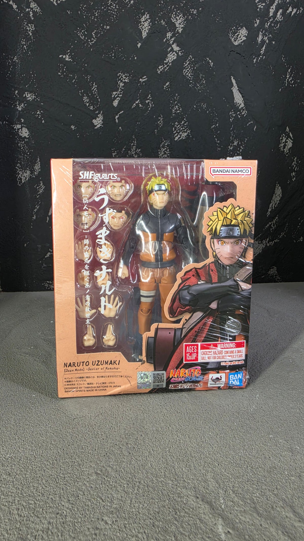 S.H.Figuarts Naruto Uzumaki (Sage Mode Savior of Konoha) Exclusive Action Figure