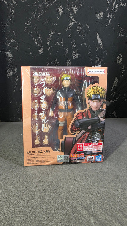 S.H.Figuarts Naruto Uzumaki (Sage Mode Savior of Konoha) Exclusive Action Figure