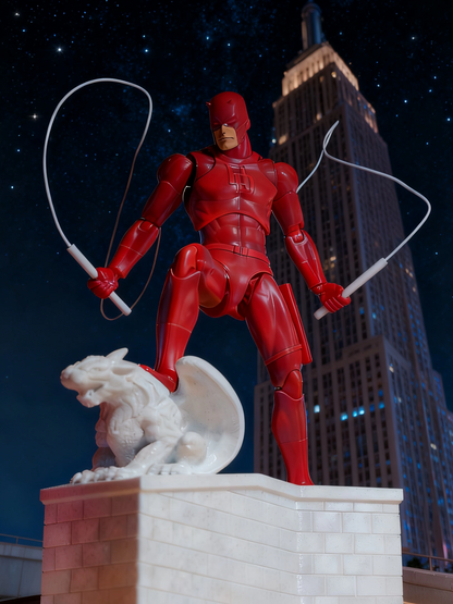 3D Printed Rooftop Diorama Display Base for 1/12 Scale Action Figures