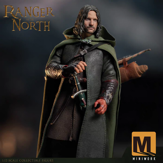 MiniWork 1/12 Lord of the Rings: Aragorn Action Figure