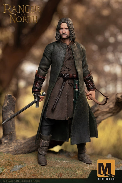 MiniWork 1/12 Lord of the Rings: Aragorn Action Figure