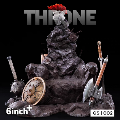 (Pre-order) Jade Scar the Fighter GS01 1/12 Scale Action Figure and GS02 Deluxe Throne [6inchplus Studio]