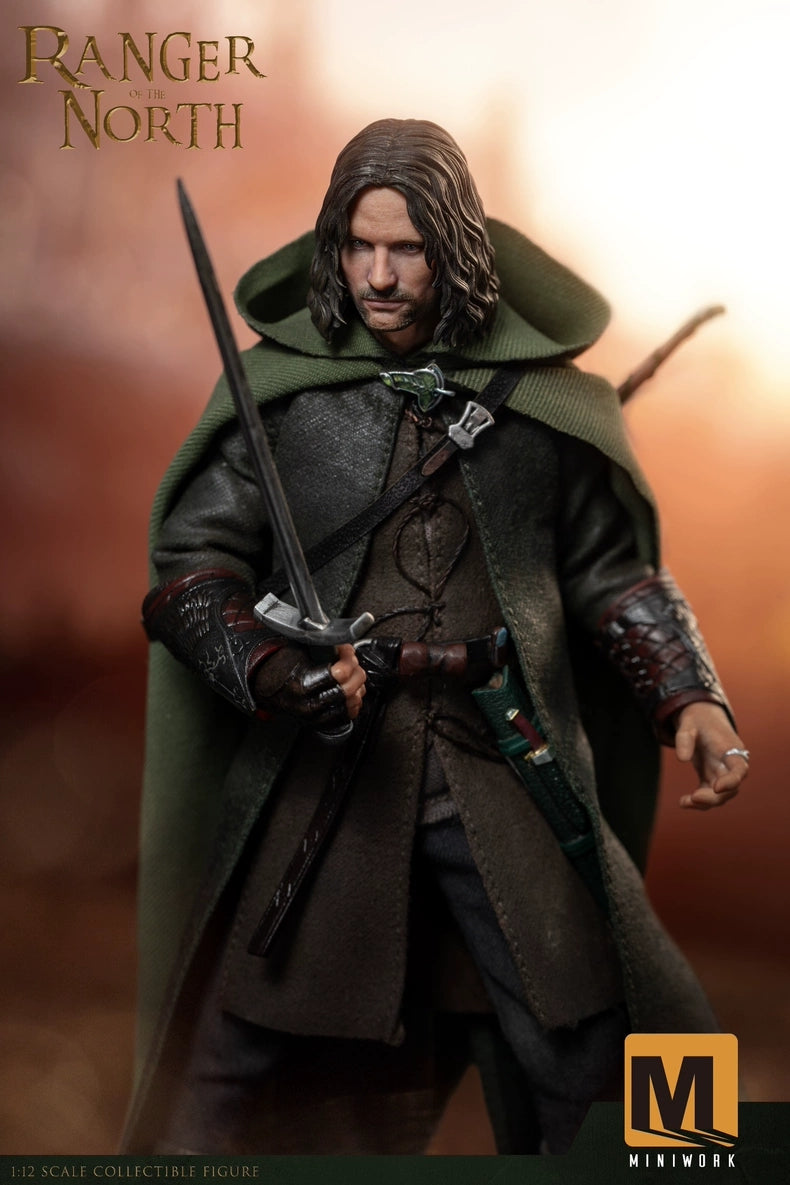 MiniWork 1/12 Lord of the Rings: Aragorn Action Figure