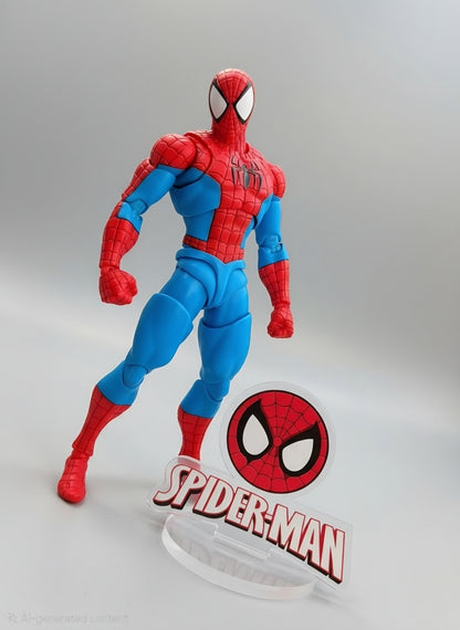 Spiderman 1/12 Scale Acrylic Street Sign Diorama Accessory