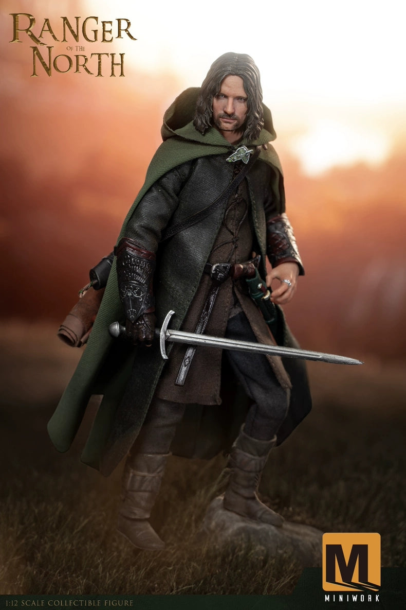 MiniWork 1/12 Lord of the Rings: Aragorn Action Figure