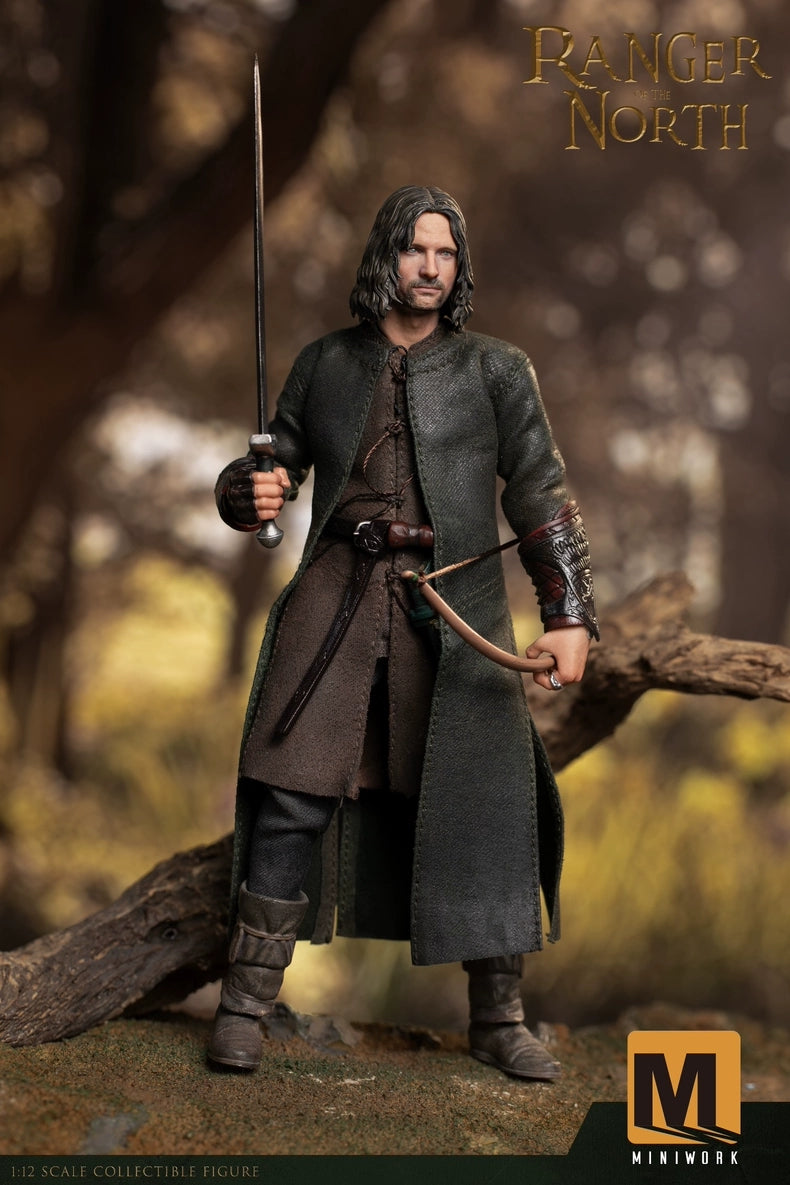MiniWork 1/12 Lord of the Rings: Aragorn Action Figure