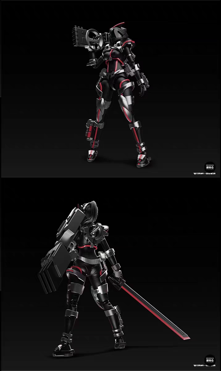 Knight Mecha Girl Series – Warrior Goddess Shako Non-scale Model Kit