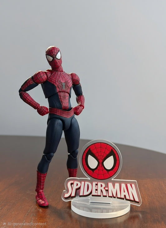 Spiderman 1/12 Scale Acrylic Street Sign Diorama Accessory