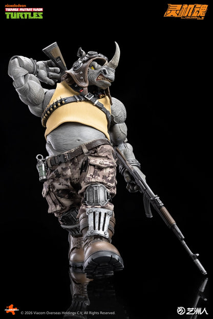 (Pre-order) LINGJIHUN 1/12 Action Figure – TMNT Rocksteady + Bebop