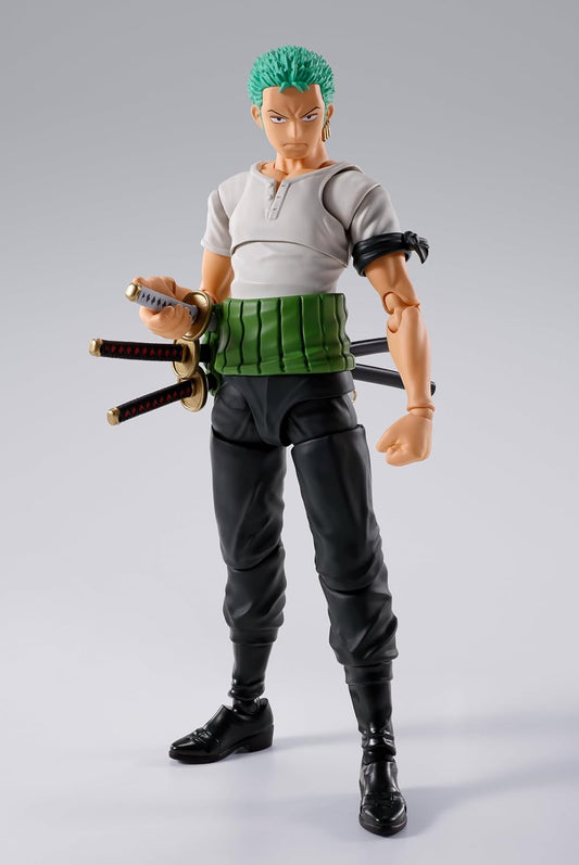 Bandai Spirit One Piece S.H.Figuarts Roronoa Zoro (Romance Dawn) Action Figure
