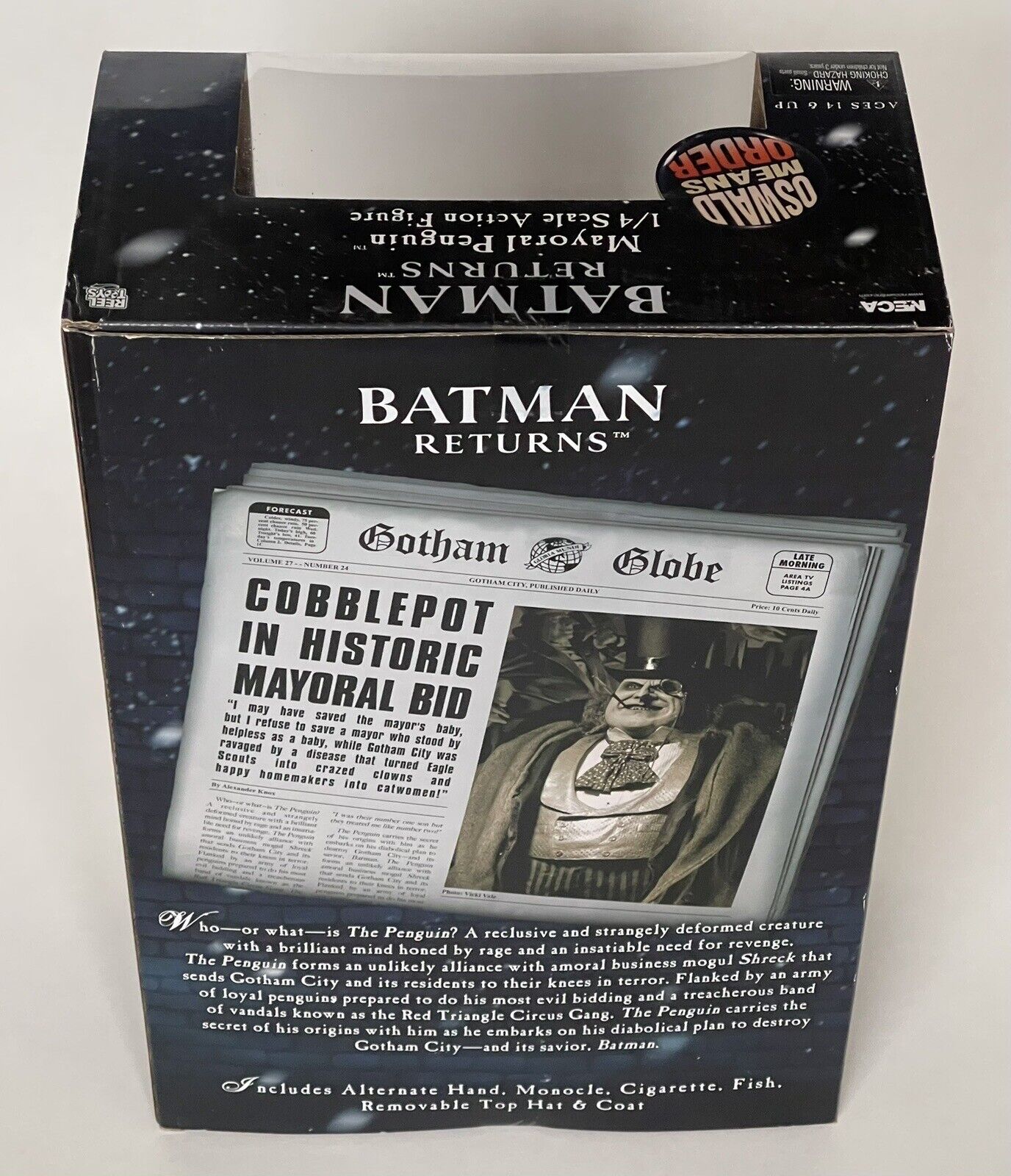 Batman Returns - NECA Mayoral Penguin 1:4 Scale Figure