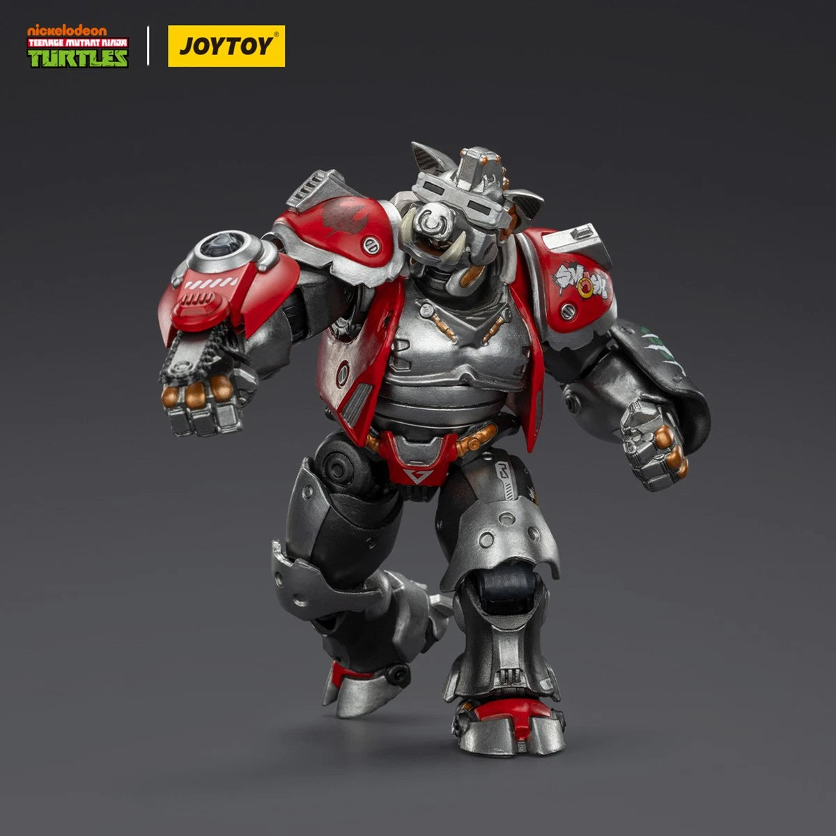 HIPLAY JOYTOY TMNT Mighty Rocksteady / Super Bebop 1/18 Action Figure