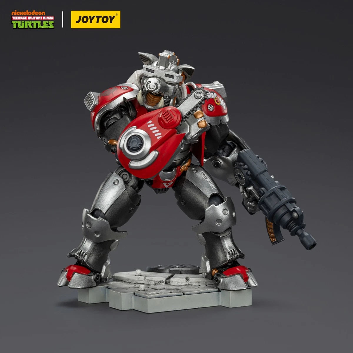 HIPLAY JOYTOY TMNT Mighty Rocksteady / Super Bebop 1/18 Action Figure