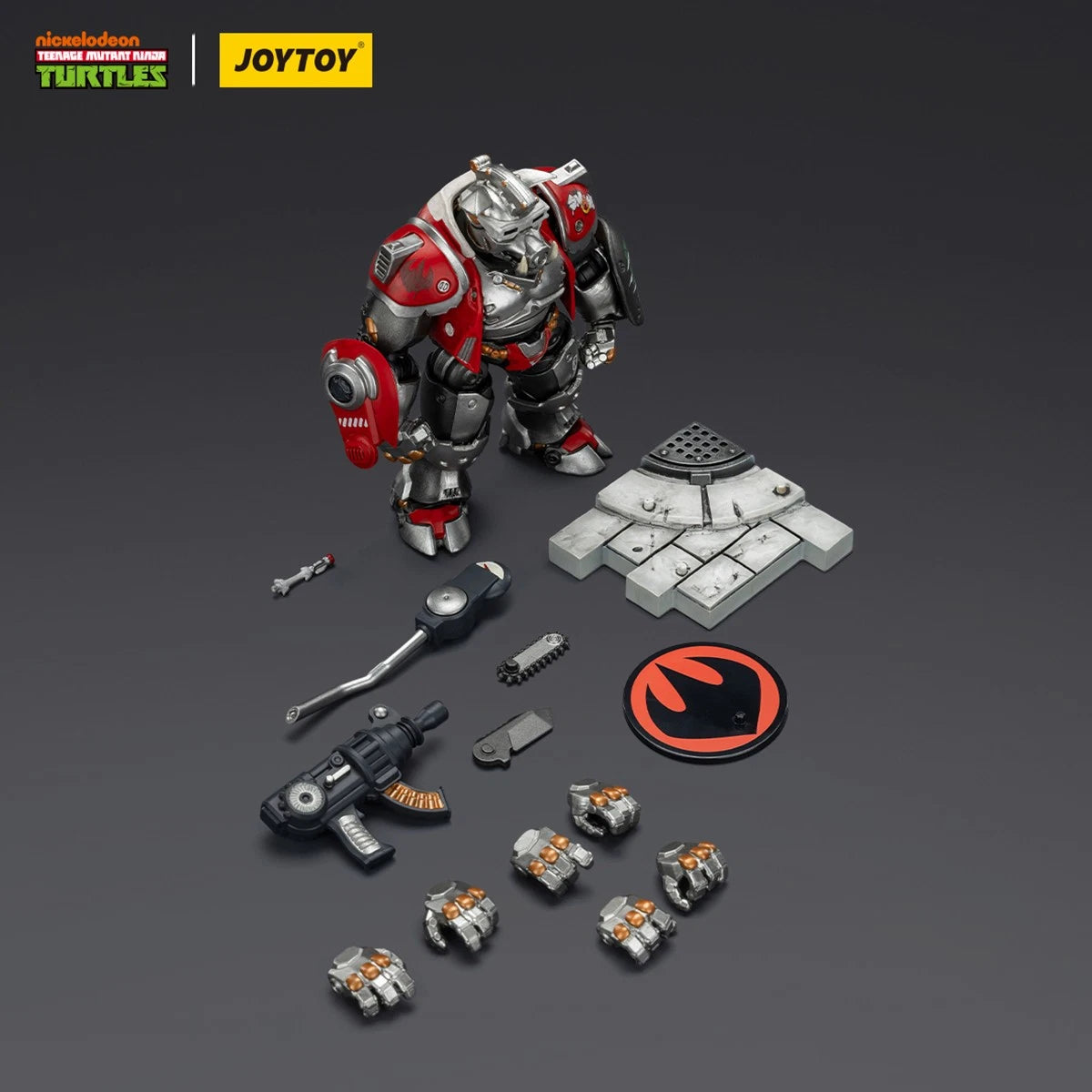HIPLAY JOYTOY TMNT Mighty Rocksteady / Super Bebop 1/18 Action Figure