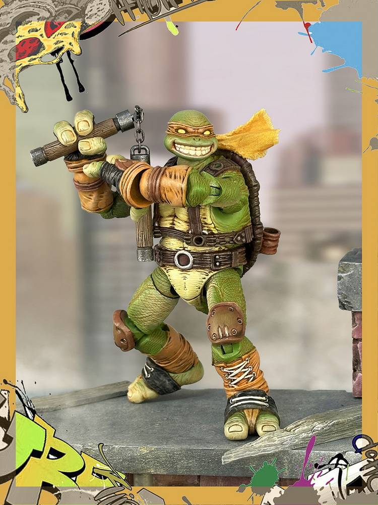 Fury Toys 1/12 5inches Action Figure Wave 3 Rage Samurai Force Turtle Summer