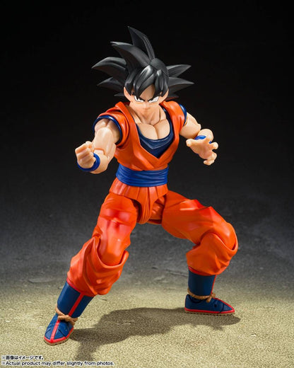 Bandai S.H.Figuarts Dragon Ball Z Son Goku (Kind-Hearted Saiyan) 1/12 Action Figure