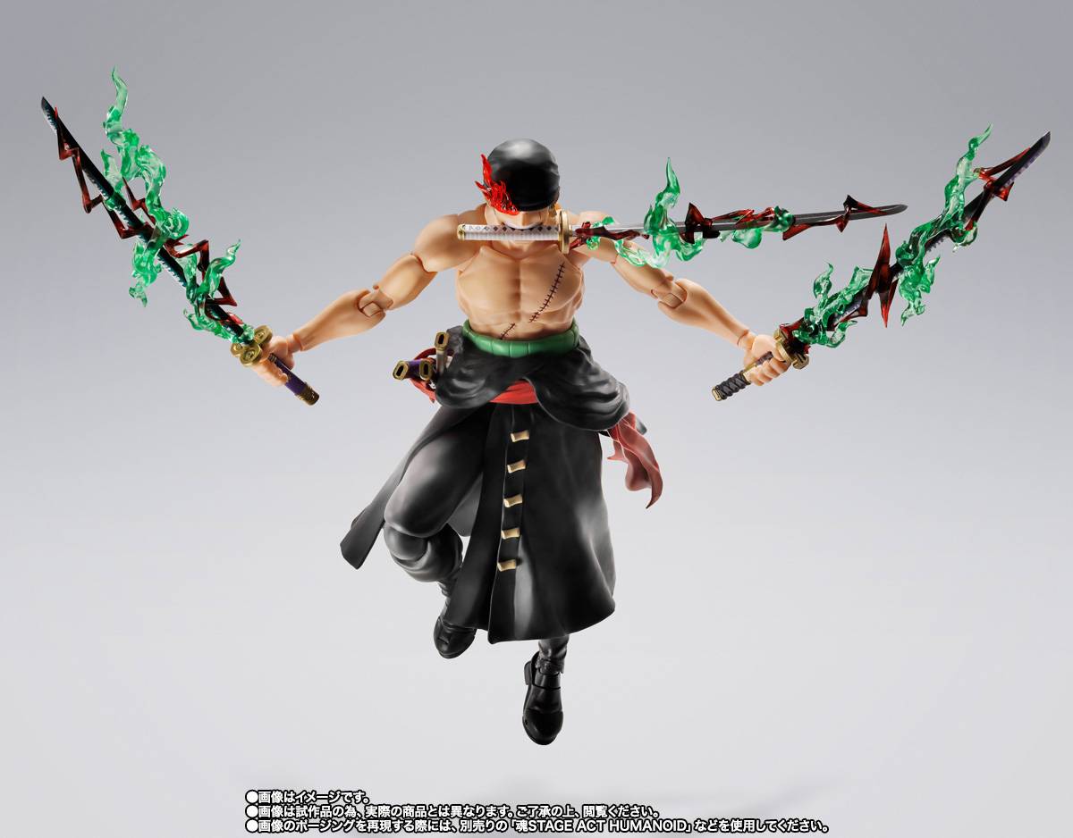 (Pre-order) S.H.FIGUARTS: One Piece - Zoro (King of Hell Ver.) (Limited + Bonus) [Bandai Spirits]
