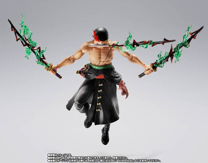 (Pre-order) S.H.FIGUARTS: One Piece - Zoro (King of Hell Ver.) (Limited + Bonus) [Bandai Spirits]