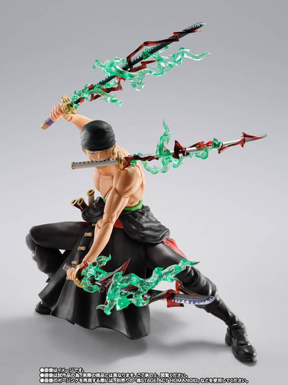 (Pre-order) S.H.FIGUARTS: One Piece - Zoro (King of Hell Ver.) (Limited + Bonus) [Bandai Spirits]