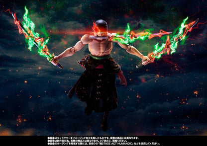 (Pre-order) S.H.FIGUARTS: One Piece - Zoro (King of Hell Ver.) (Limited + Bonus) [Bandai Spirits]