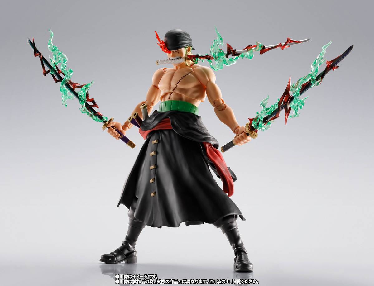 (Pre-order) S.H.FIGUARTS: One Piece - Zoro (King of Hell Ver.) (Limited + Bonus) [Bandai Spirits]
