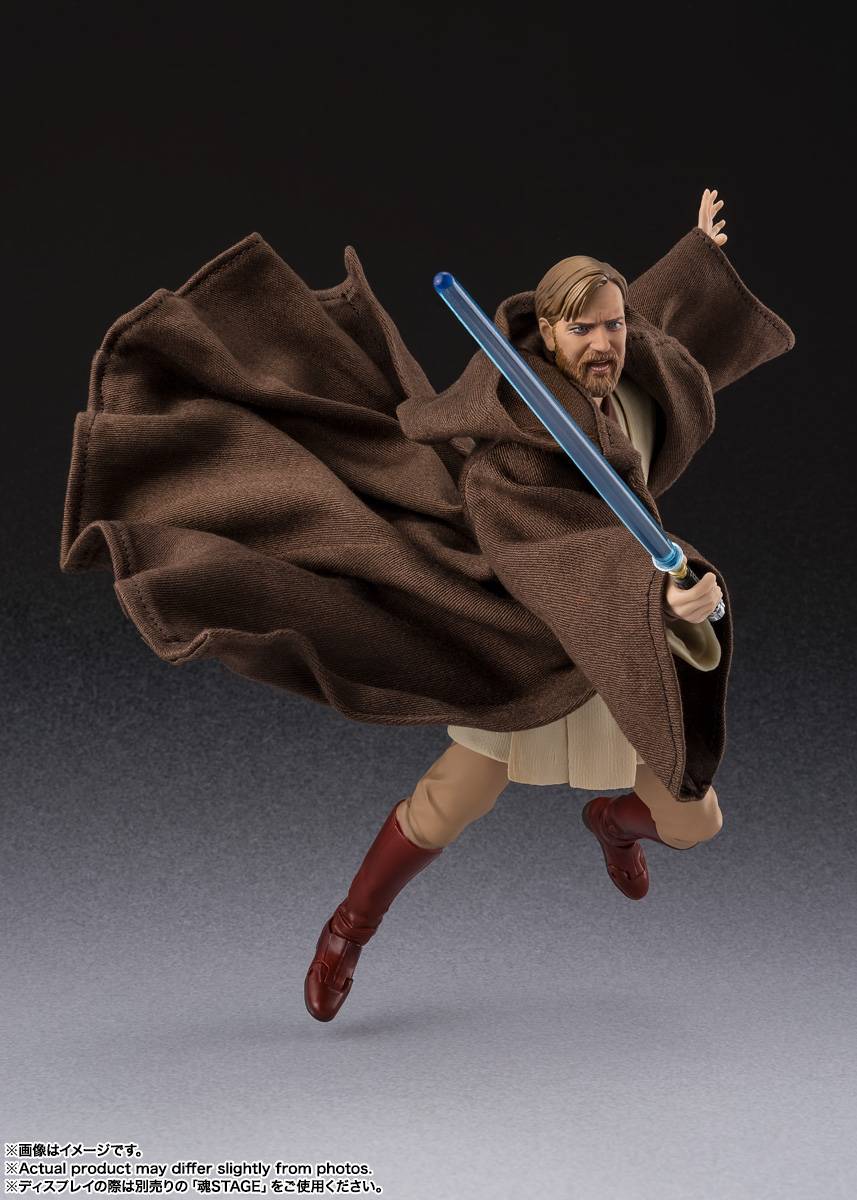 S.H.Figuarts: Obi-Wan Kenobi (Classic Ver.) – Star Wars Episode III: Revenge of the Sith Bandai Spirits SHF action figure