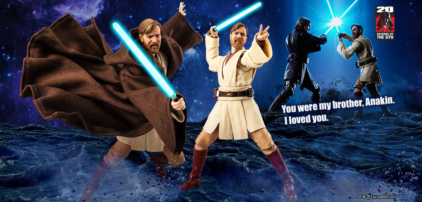 S.H.Figuarts: Obi-Wan Kenobi (Classic Ver.) – Star Wars Episode III: Revenge of the Sith Bandai Spirits SHF action figure
