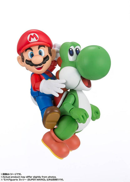 Bandai S.H.Figuarts Super Mario Yoshi 1/12 Action Figure