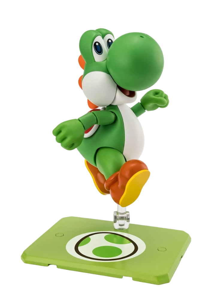Bandai S.H.Figuarts Yoshi Super Mario 1/12 scale action figure green dinosaur figure with accessories