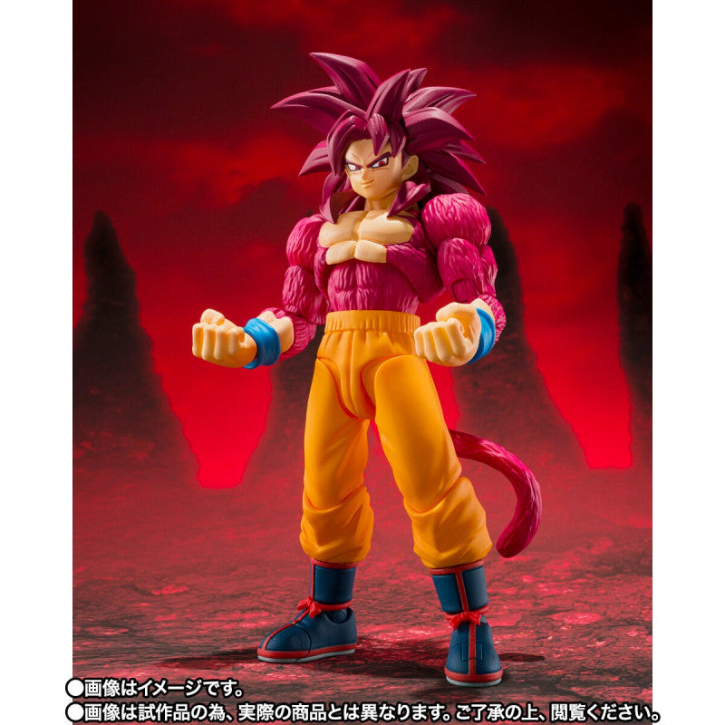 (Pre-order) Bandai S.H.Figuarts Dragon Ball DAIMA Super Saiyan 4 Son Goku -DAIMA- Action Figure