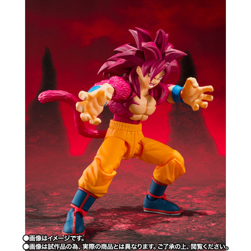 (Pre-order) Bandai S.H.Figuarts Dragon Ball DAIMA Super Saiyan 4 Son Goku -DAIMA- Action Figure