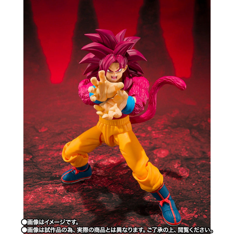 (Pre-order) Bandai S.H.Figuarts Dragon Ball DAIMA Super Saiyan 4 Son Goku -DAIMA- Action Figure