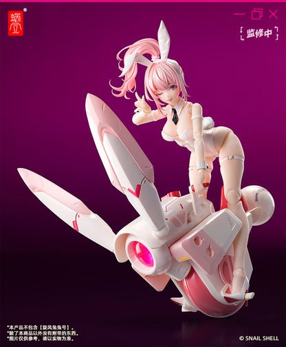 Bunny Girl Eileen 1/12 Scale Action Figure + Cyclone Bunny & Gear Set