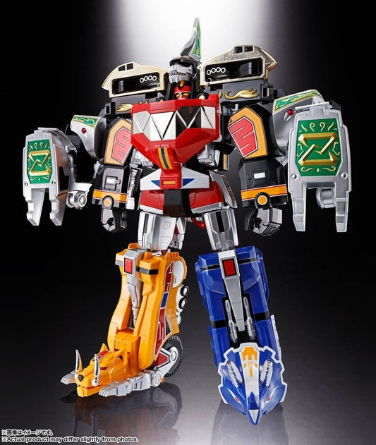(Pre-order) Bandai Spirits Soul of Chogokin: Kyoryu Sentai Zyuranger – Daizyujin GX-72 & Dragon Caesar GX-78 (Reissue) Action Figure