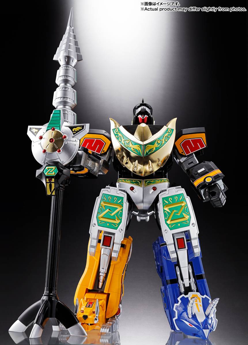 (Pre-order) Bandai Spirits Soul of Chogokin: Kyoryu Sentai Zyuranger – Daizyujin GX-72 & Dragon Caesar GX-78 (Reissue) Action Figure