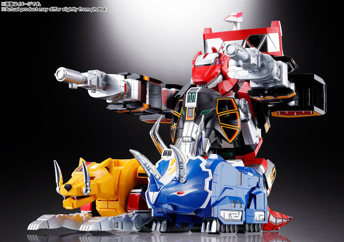 (Pre-order) Bandai Spirits Soul of Chogokin: Kyoryu Sentai Zyuranger – Daizyujin GX-72 & Dragon Caesar GX-78 (Reissue) Action Figure