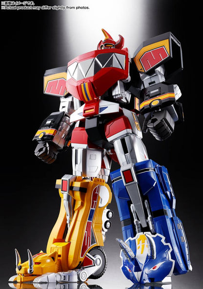 (Pre-order) Bandai Spirits Soul of Chogokin: Kyoryu Sentai Zyuranger – Daizyujin GX-72 & Dragon Caesar GX-78 (Reissue) Action Figure