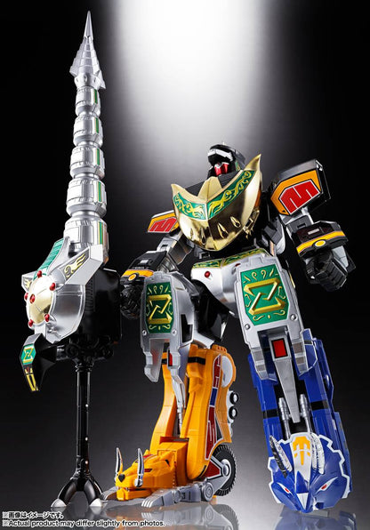 (Pre-order) Bandai Spirits Soul of Chogokin: Kyoryu Sentai Zyuranger – Daizyujin GX-72 & Dragon Caesar GX-78 (Reissue) Action Figure