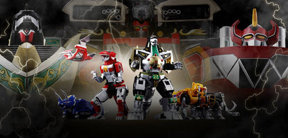(Pre-order) Bandai Spirits Soul of Chogokin: Kyoryu Sentai Zyuranger – Daizyujin GX-72 & Dragon Caesar GX-78 (Reissue) Action Figure