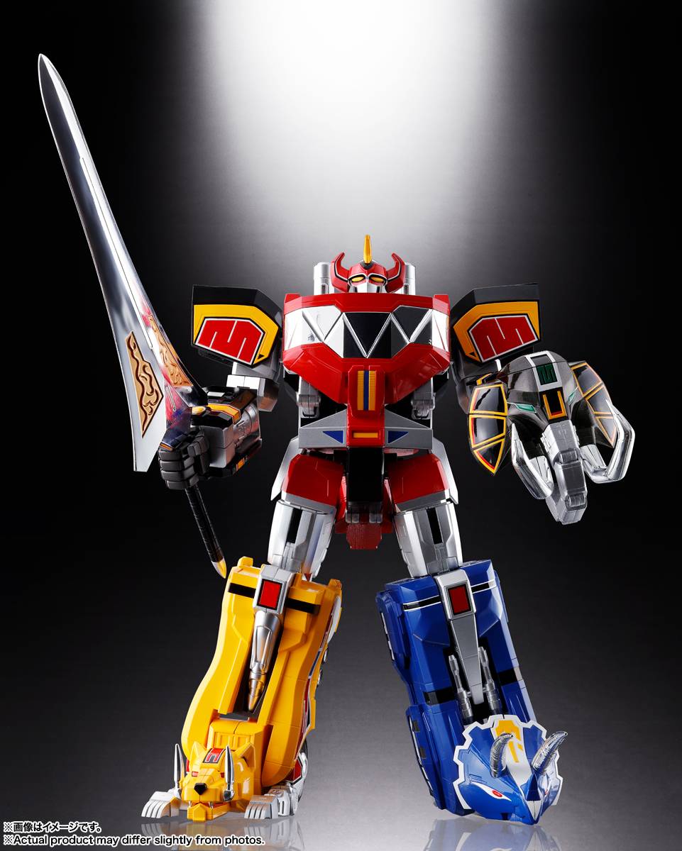 (Pre-order) Bandai Spirits Soul of Chogokin: Kyoryu Sentai Zyuranger – Daizyujin GX-72 & Dragon Caesar GX-78 (Reissue) Action Figure