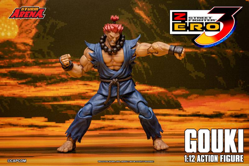 Pre-order Storm Arena Street Fighter Alpha 3 – Akuma 1/12 Action Figure