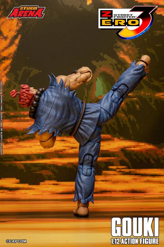 Pre-order Storm Arena Street Fighter Alpha 3 – Akuma 1/12 Action Figure