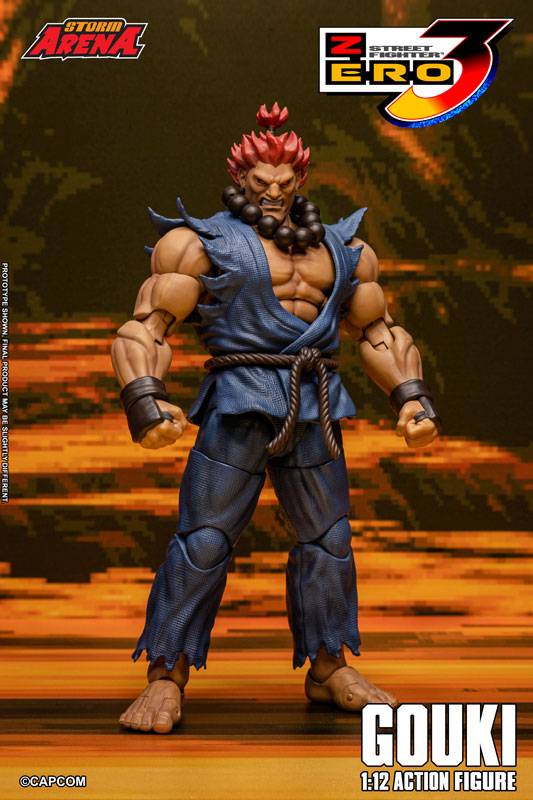Pre-order Storm Arena Street Fighter Alpha 3 – Akuma 1/12 Action Figure