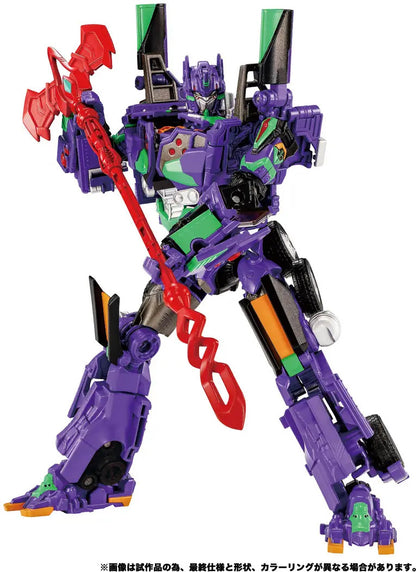 (Pre-order) Takara Tomy Transformers x Evangelion Synergenex Evangelion Prime Unit-01 1/12 Action Figure